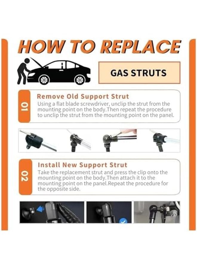 Mercedes Benz CL Class C215 Coupe 1999 2006 Trunk Tailgate Gas Lift Support Strut - Image 3