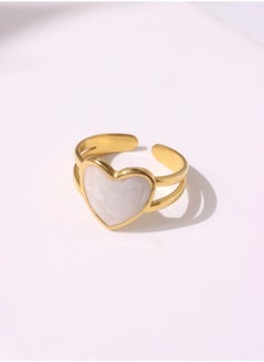 knuckle Adjustable Stainless Steel Golden Ring