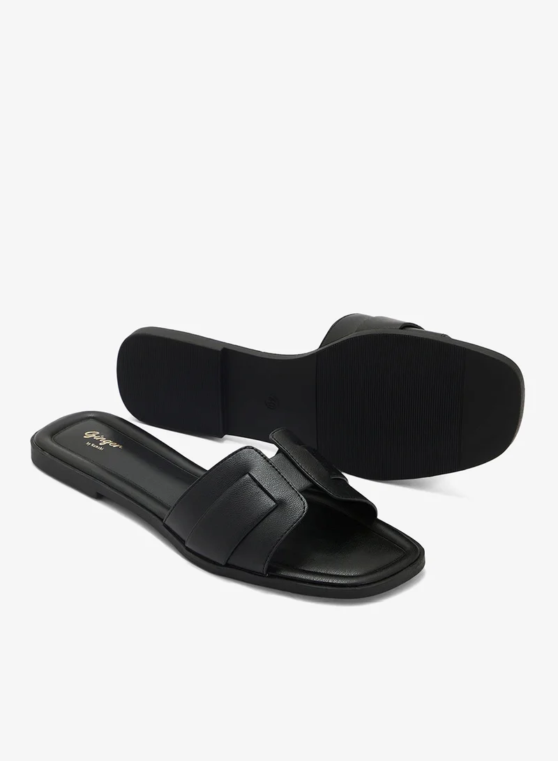 Ginger  Ladies Flat Sandal for Women | Best Price UAE