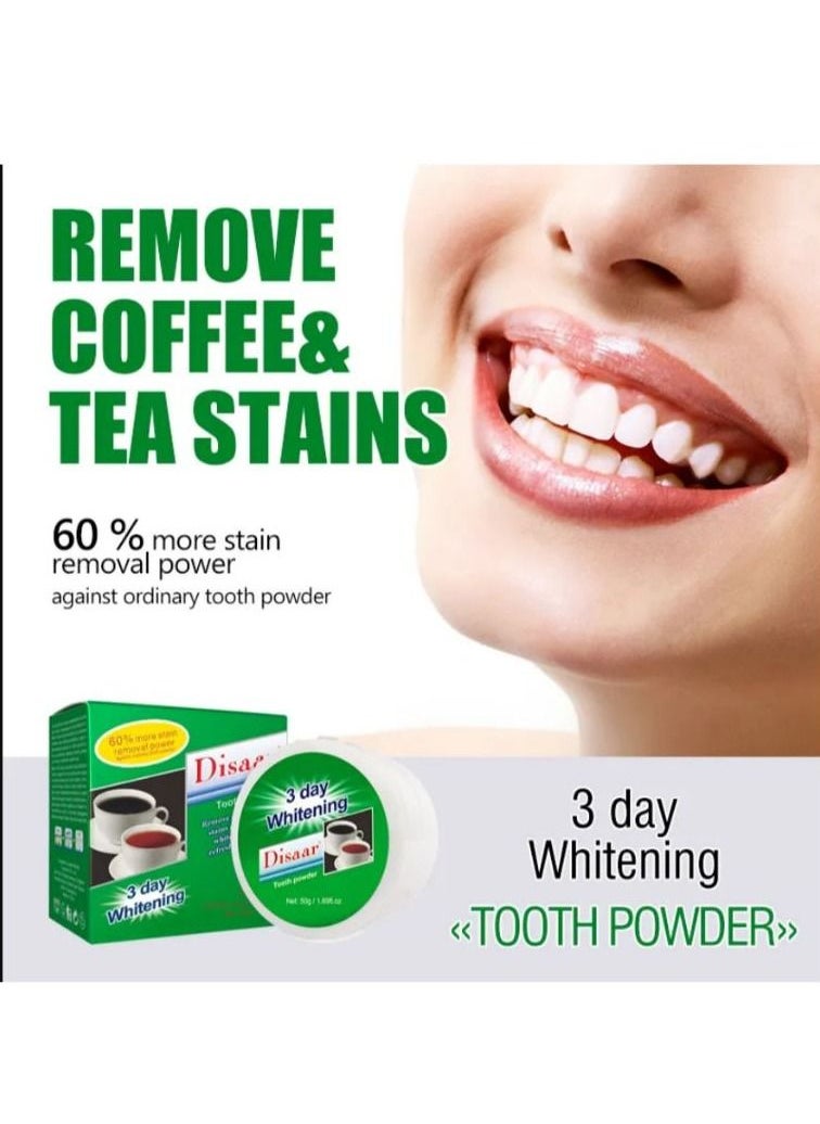 Disaar Disaar Tooth Powder Baking Soda & Probiotics & Peach Extracts 50 g  - Image 1
