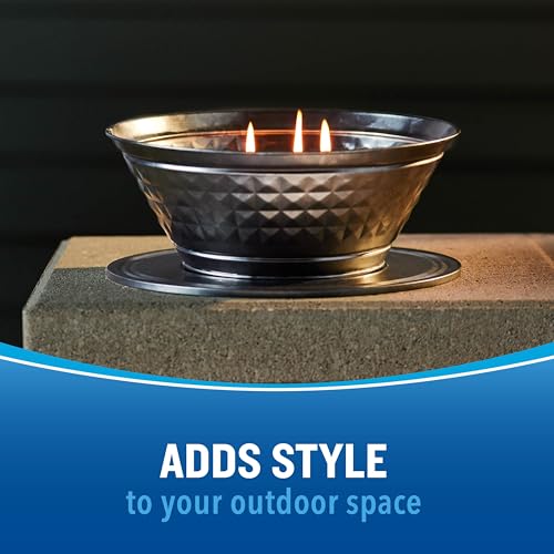 Cutter Outdoor Scented Candle Citronella and Mint Scent Brings Glow and Ambiance to Your Outdoor Space, 20 Ounces - Image 5