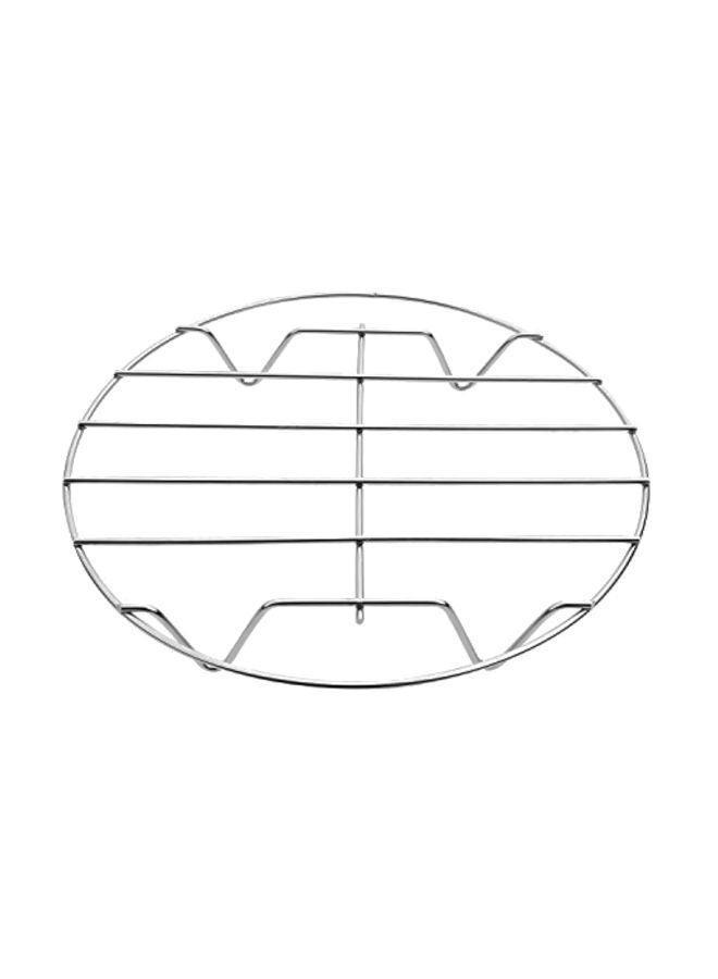 TamBee 8 Inch Cooking Rack Round 304 Stainless Steel Cooling Racks Baking and Cooling Steaming Rack w Stand Cookware for Air Fryer Pressure Cooker Canning 2Pcs - Image 2