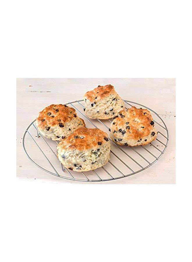 TamBee 8 Inch Cooking Rack Round 304 Stainless Steel Cooling Racks Baking and Cooling Steaming Rack w Stand Cookware for Air Fryer Pressure Cooker Canning 2Pcs - Image 4