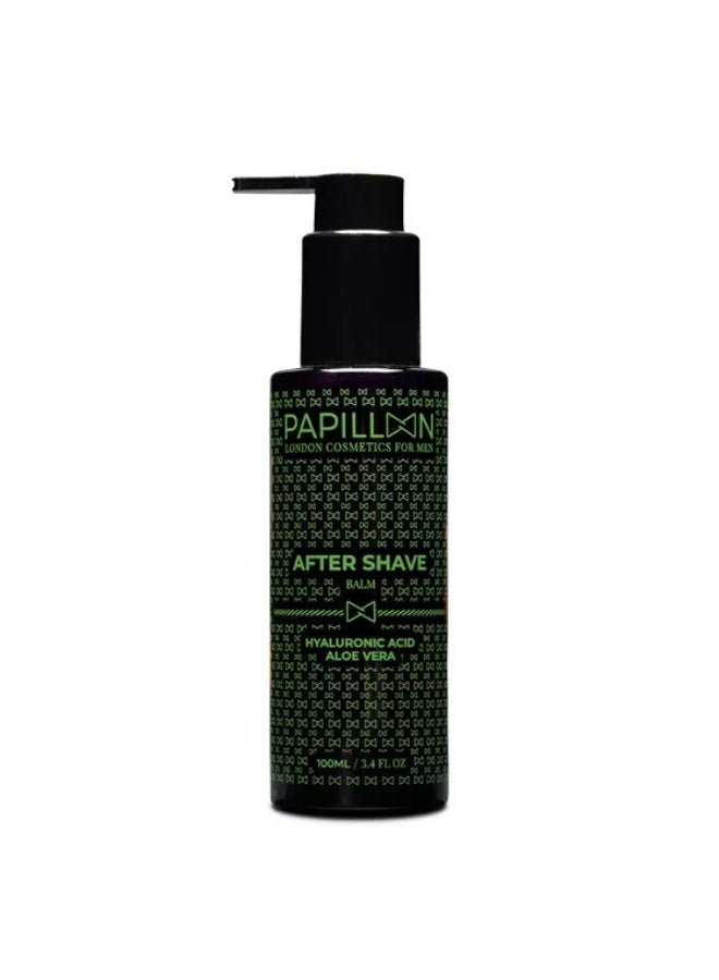 Papillon After Shave Balm with Hyaluronic Acid and Aloe Vera 100ml - Image 3