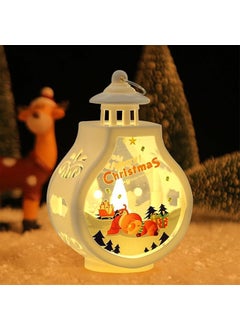 SESONBY Christmas Decorative Lamp LED Light 10 cm Diameter  - Image 1