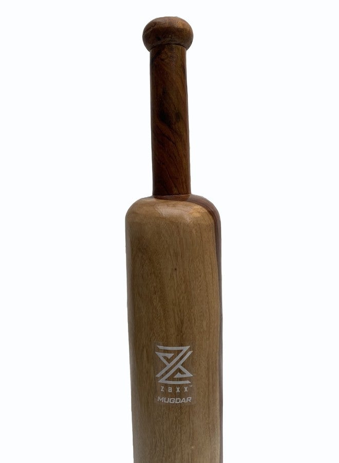 zaxx 4kg Wooden Indian Clubs, Mugdar, Meel, Clubbell, Karla Kattai, Original Wooden Mugdar (Sheesham Wood) - Image 2