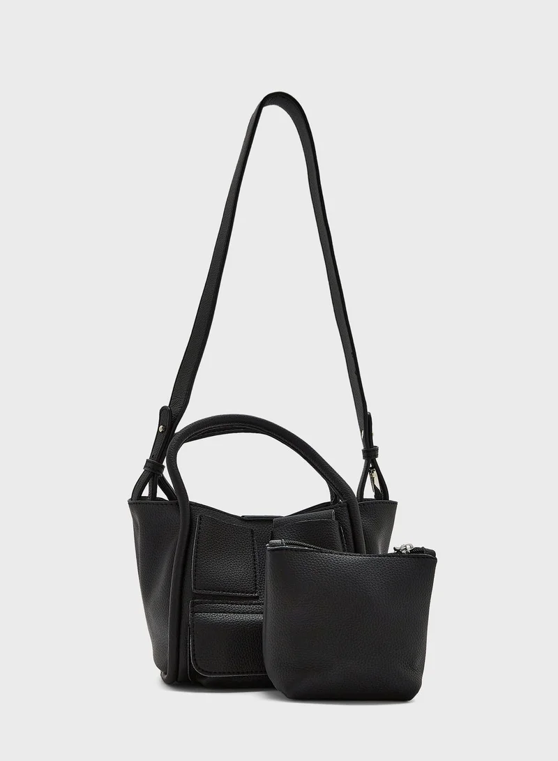 Ginger Multi Pocket Small Tote Bag