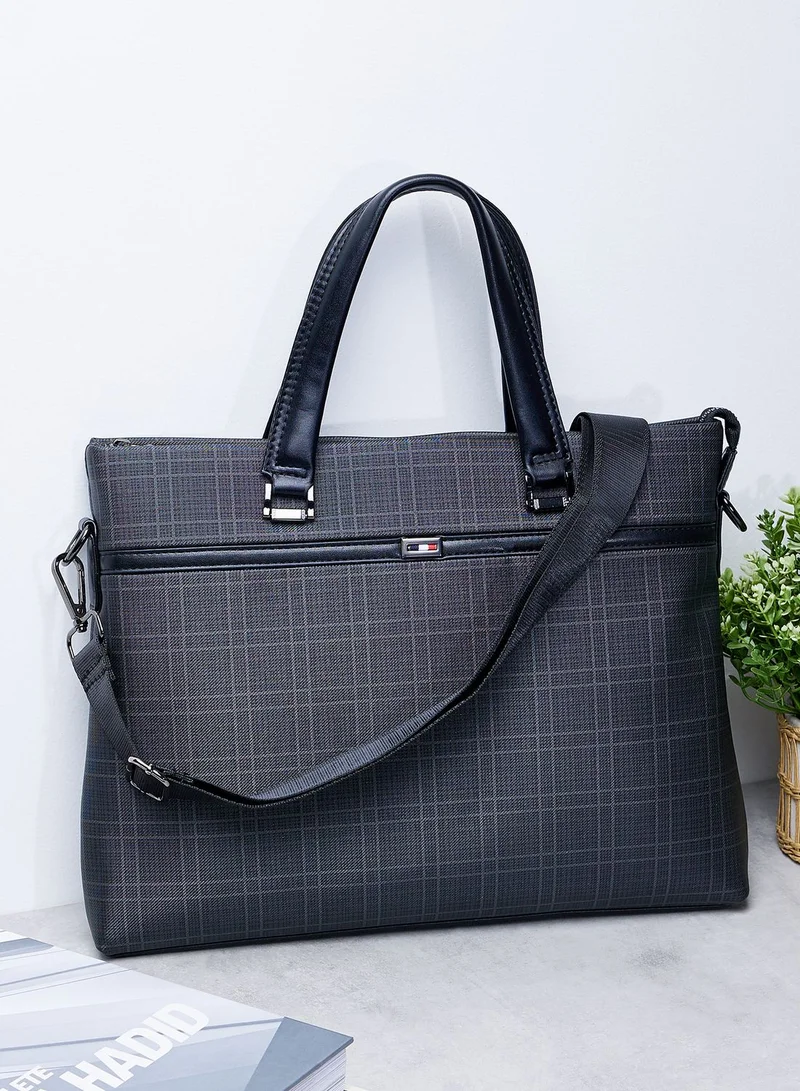 Robert Wood Printed Premium Laptop Bag