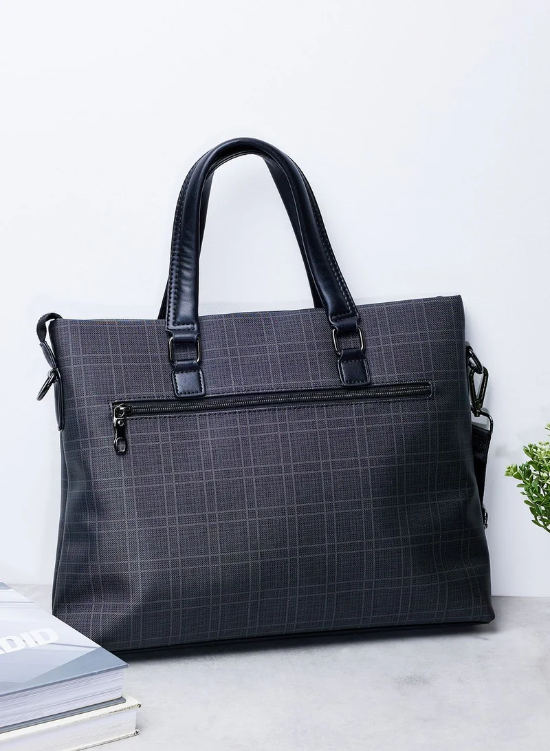 Robert Wood Printed Premium Laptop Bag