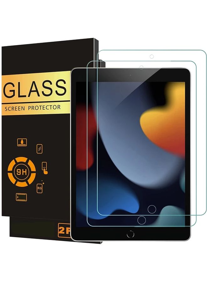 2pcs Tempered Glass Screen Protector for iPad 10th Generation 10.2 Inch - Image 1