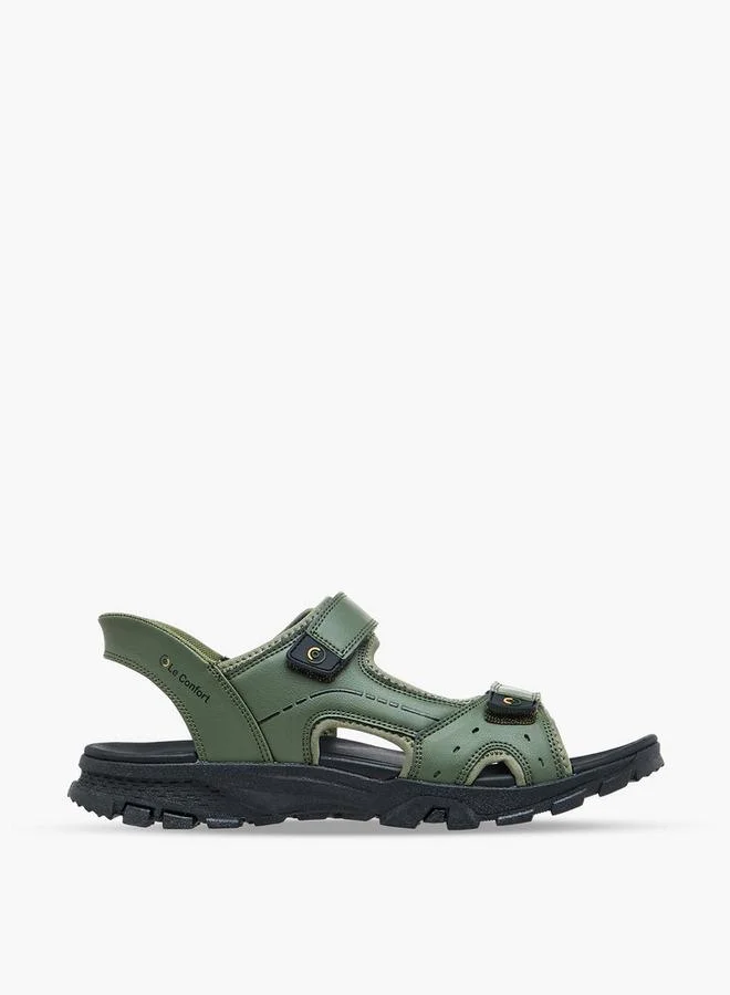 لو كونفورت Men Hook & Loop Comfort Sandals