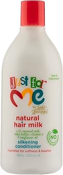 Just for Me بلسم تنعيم للأطفال حليب الشعر الطبيعي فقط من أجلي 399 مل - Image 1
