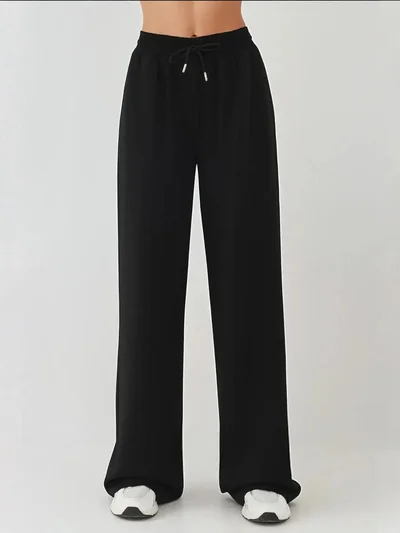 HICCUP Soft Modal Touch Wide Leg Sweatpants