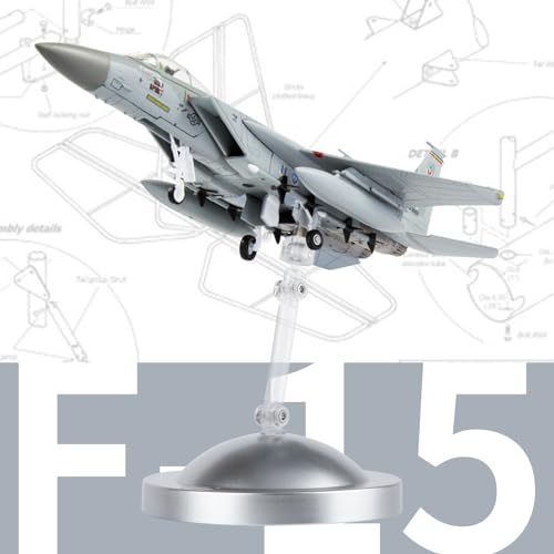 Lose Fun Park 1：100 F-15 Eagle Fighter Diecast Metal Fighter Military Planes Model Aircraft Model Airplane for Collection - Image 5