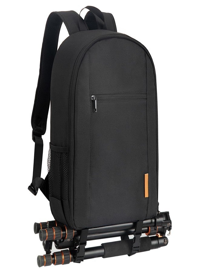 TARION Camera Backpack, Waterproof Photography Case Bag with 14'' Laptop Compartment and Rain Cover for DSLR SLR Camera Lens Flash Accessories, Tb-m-black, M, Compact - Image 1