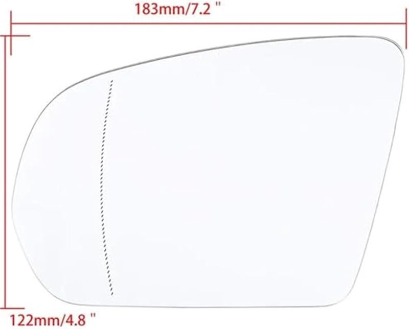 DEMULAX Heated Side Mirror Glass for Mercedes-Benz - Image 3