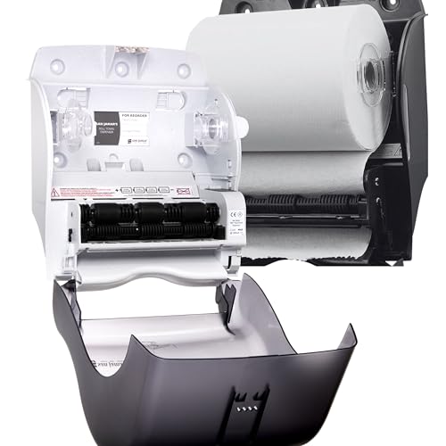 San Jamar Classic Smart Essence Plastic Paper Towel Dispenser, Towel Dispenser for Bathroom, 10 X 14.5 X 12.5 Inches, Black Pearl - Image 5