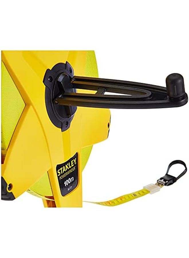 Stanley Yellow Fiberglass Open Measuring And Layout Tools 100 Metre 2 34 777 - Image 4