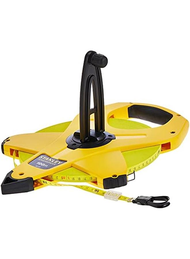 Stanley Yellow Fiberglass Open Measuring And Layout Tools 100 Metre 2 34 777 - Image 3