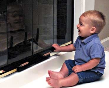 Safety Innovations Fireplace Door Lock 