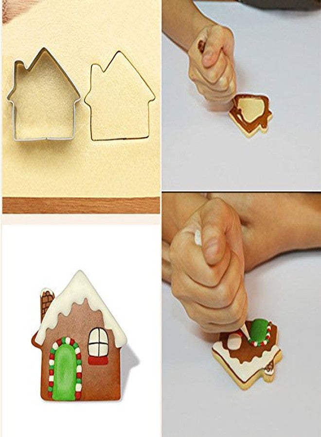 WOTOY Small Key and House Cookie Cutters Set - Stainless Steel - Image 3