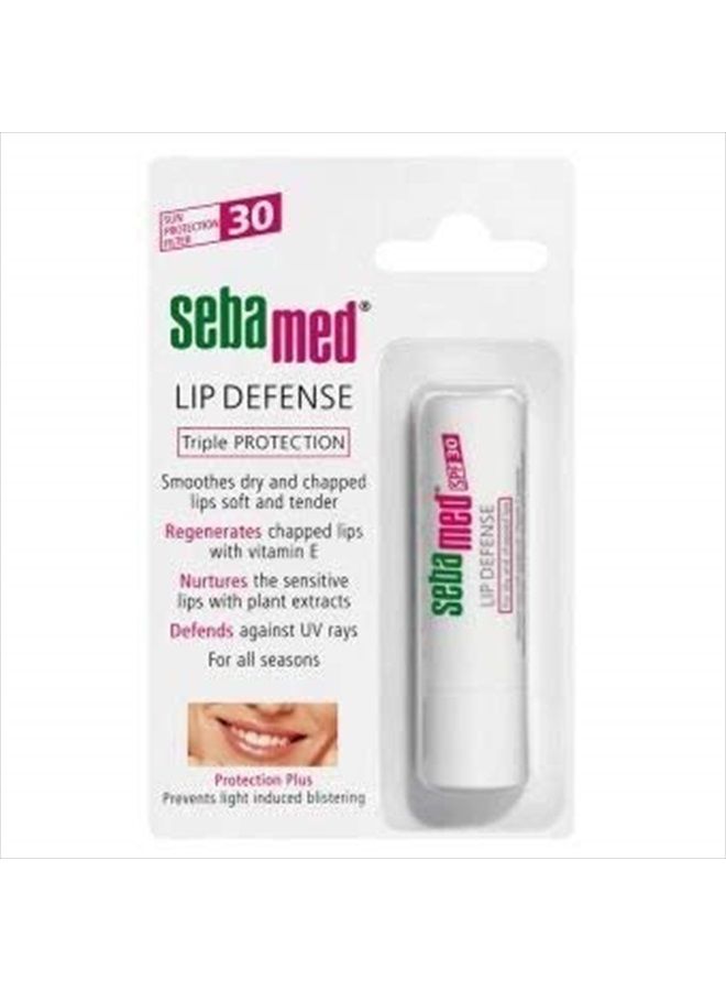 Sebamed Lip Defense SPF 30- moisturizing & SPF to protect sensitive lips harmful UV rays - Image 1