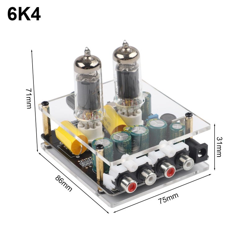 6K4 6A2 أنبوب مكبر صوت مسبق لمضخم صوت نظام المسرح المنزلي - Image 3