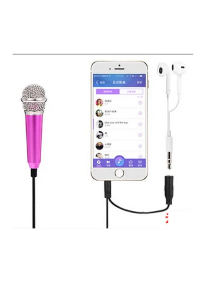 ميني ميكرفون محمول باليد للهاتف والكمبيوتر - Image 3