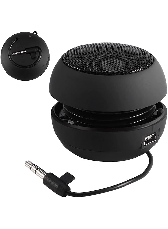 KASTWAVE Mini Speaker Portable Speaker Built In 3.5Mm Aux Audio Jack Plug Hd Stereo Sound Rechargeable Outdoor Speaker For Ipad Smart Phone Computer - Image 1