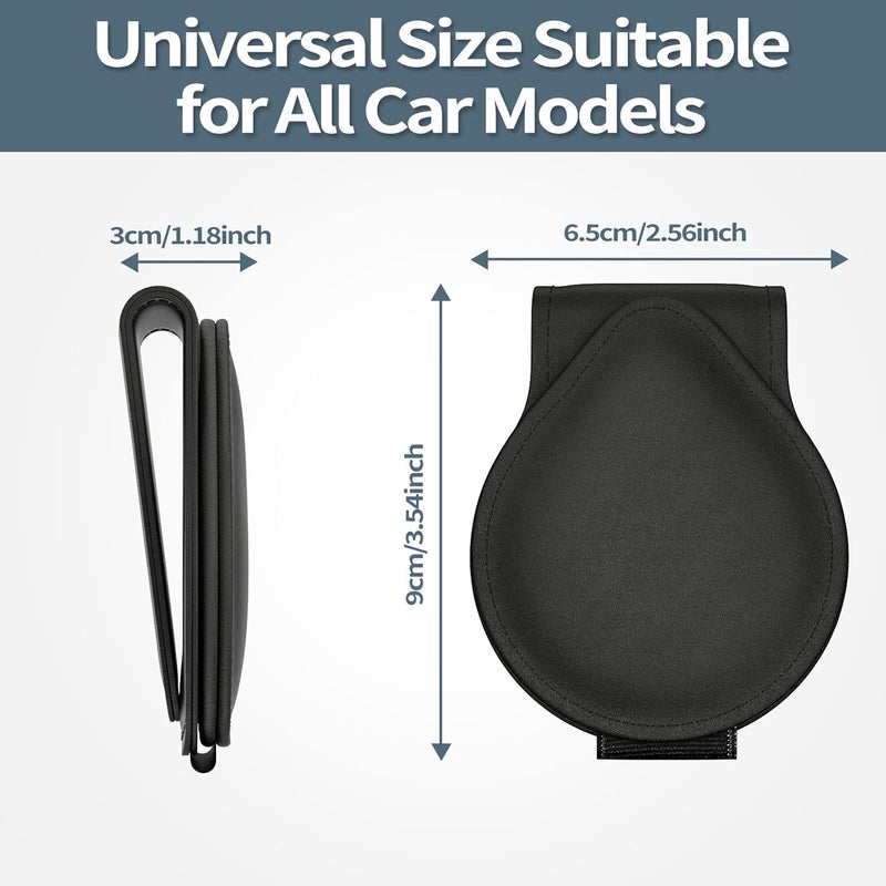 MoKo Car Sunglasses Holder - 2-Pack - Image 4