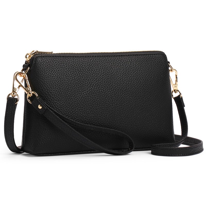 GAEKEAO Crossbody Bags for Women RFID Blocking Leather Cross Body Bag Purses Women's Crossbody Handbags with Wristlet Strap - Image 1