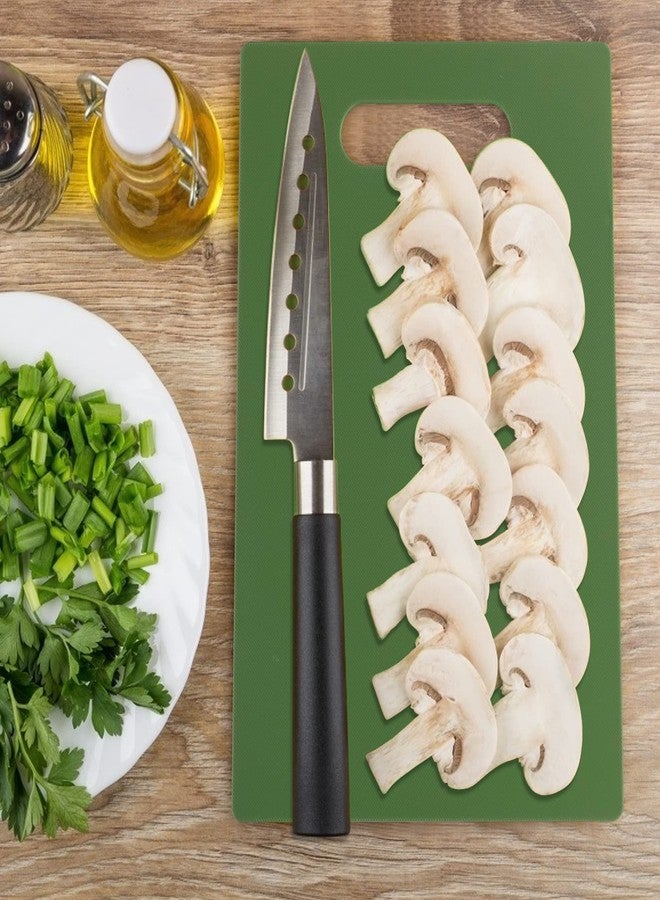 Lesbin 4-Piece Small Plastic Cutting Board with Handles - Image 4