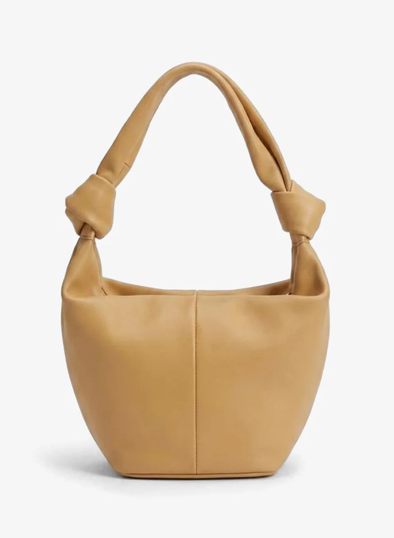 Viny VINY Women's Mini Hobo Handbag | Fashion Underarm Bag, Knot Handle Purse, Small Casual Shoulder Bag for Daily Wear, Travel, Shopping & Going Out