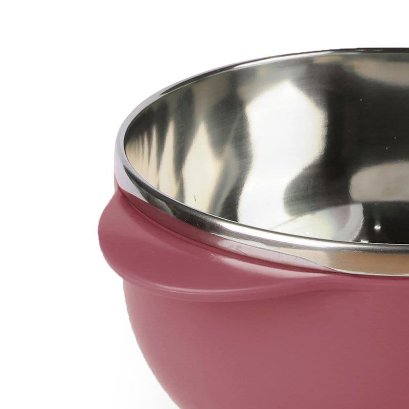 Touchcart Serving Bowl Set Multipurpose Plastic Serving Mixing Bowl Set with Transparent Lid for Salads Snacks Desserts Dining Table Bowl for Home Restaurant Bowl 700ML - Image 4