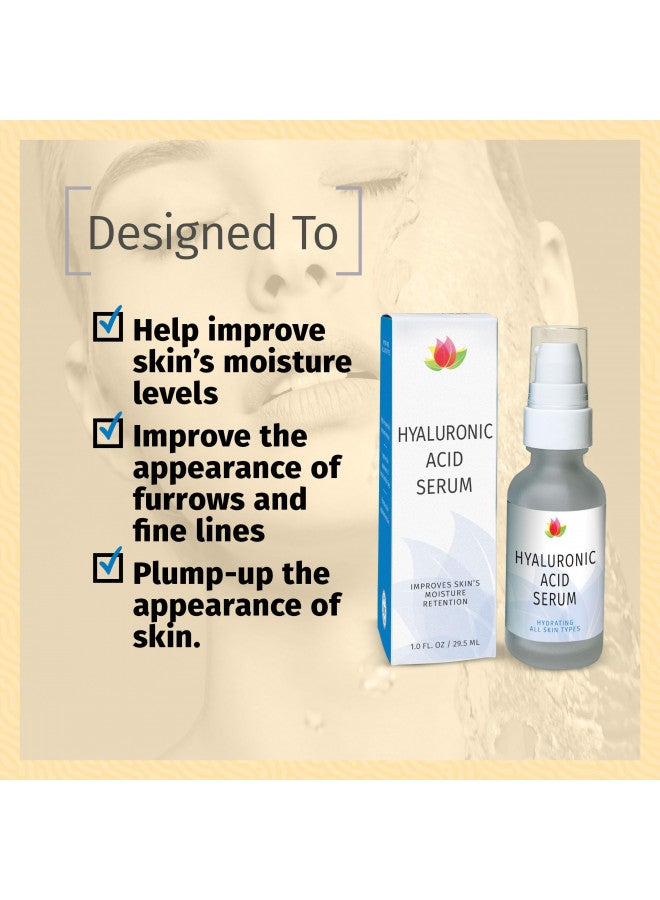 Reviva Labs Reviva Labs Hyaluronic Acid Serum 1oz - Image 4