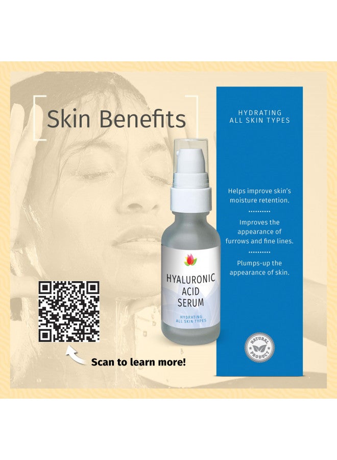 Reviva Labs Reviva Labs Hyaluronic Acid Serum 1oz - Image 5