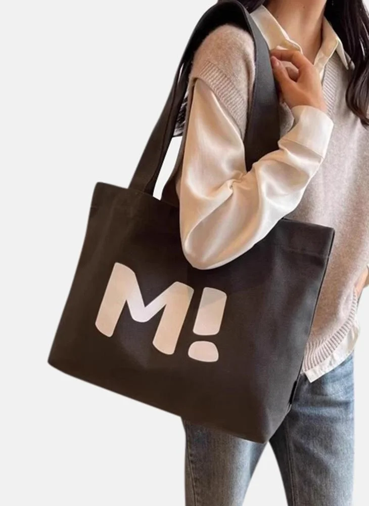 يونيكي Grey Printed Lifestyle Tote Bag