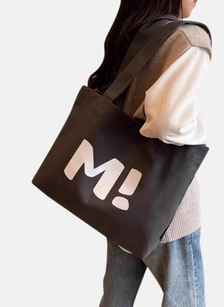 يونيكي Grey Printed Lifestyle Tote Bag