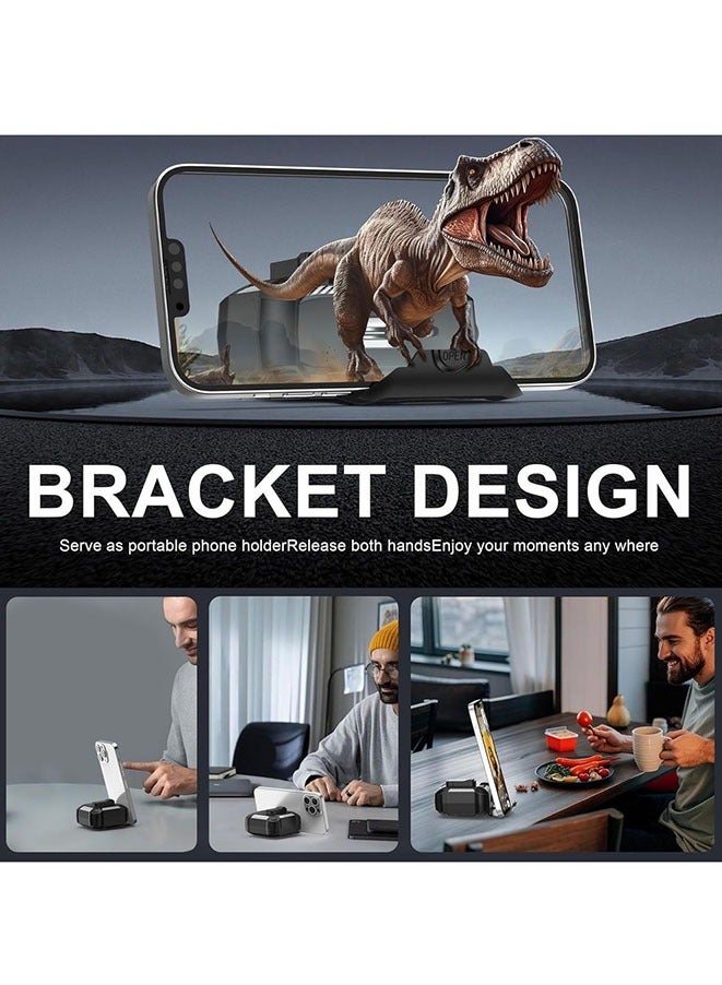 Muyixin Case Compatible With AirPods 4th 2024 Shell Shockproof Armor Case Cover with with Carabiner - Image 4