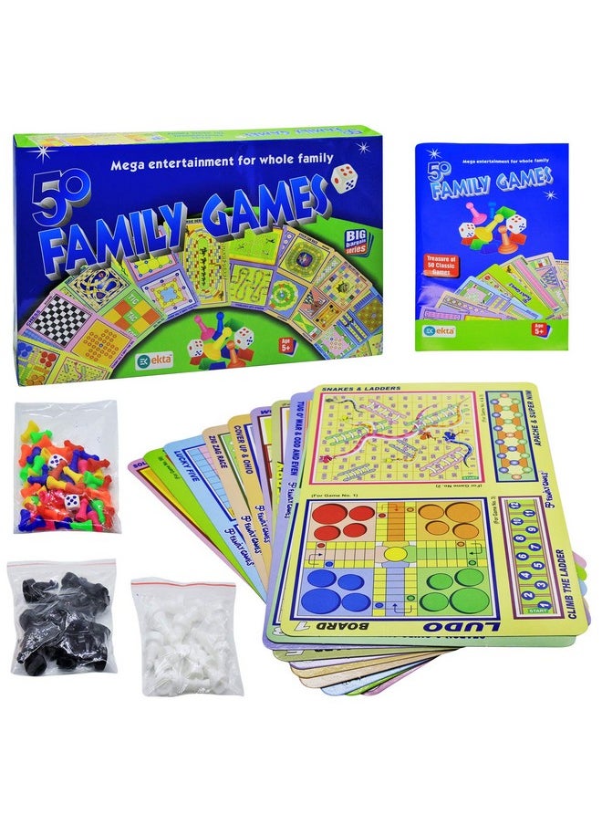 Ekta - EKTA 50 Family Games for Kid pack of 1 - Image 1