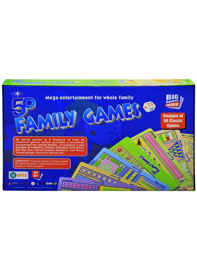 Ekta - EKTA 50 Family Games for Kid pack of 1 - Image 1