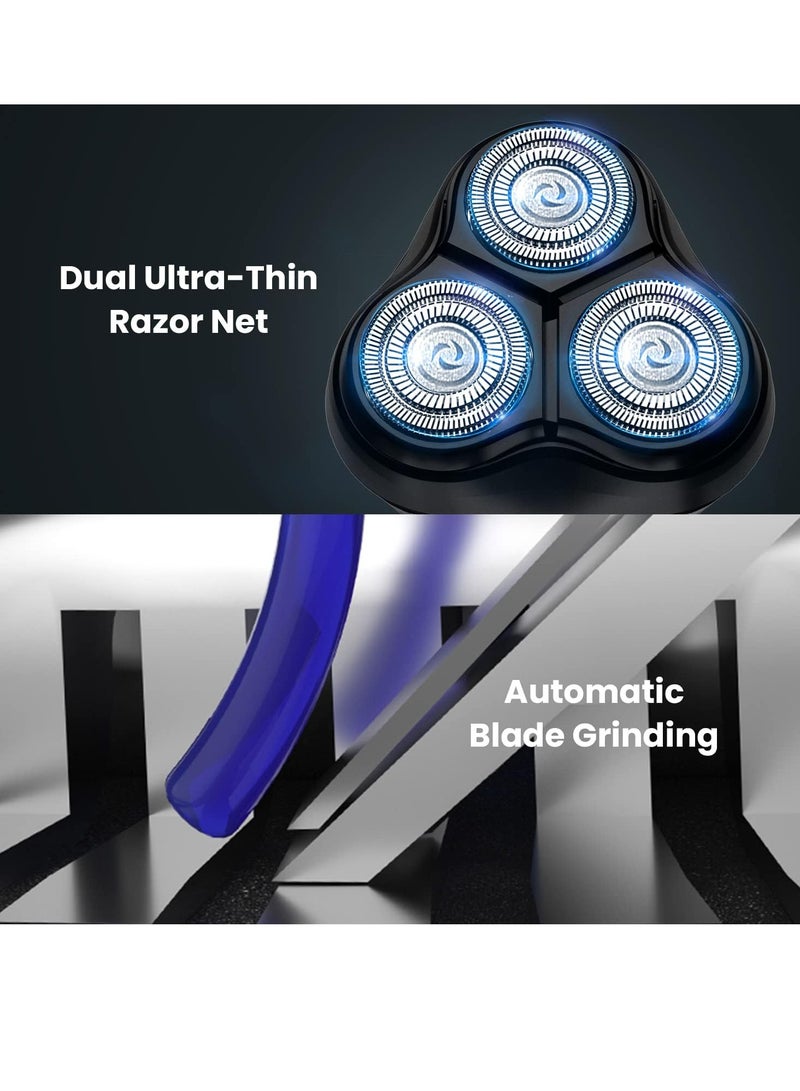 ENCHEN ENCHEN Men's Electric Grooming Tool – Rechargeable 3D Floating Head, Built-in Pop-up Trimmer, Multi-Function Design – Black  - Image 5