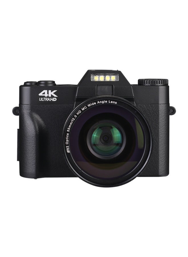 Generic 4K HD Micro Single Digital Camera Entry WiFi Novice With Photo Home Travel English-Body Color:8G Memory Card  - Image 1