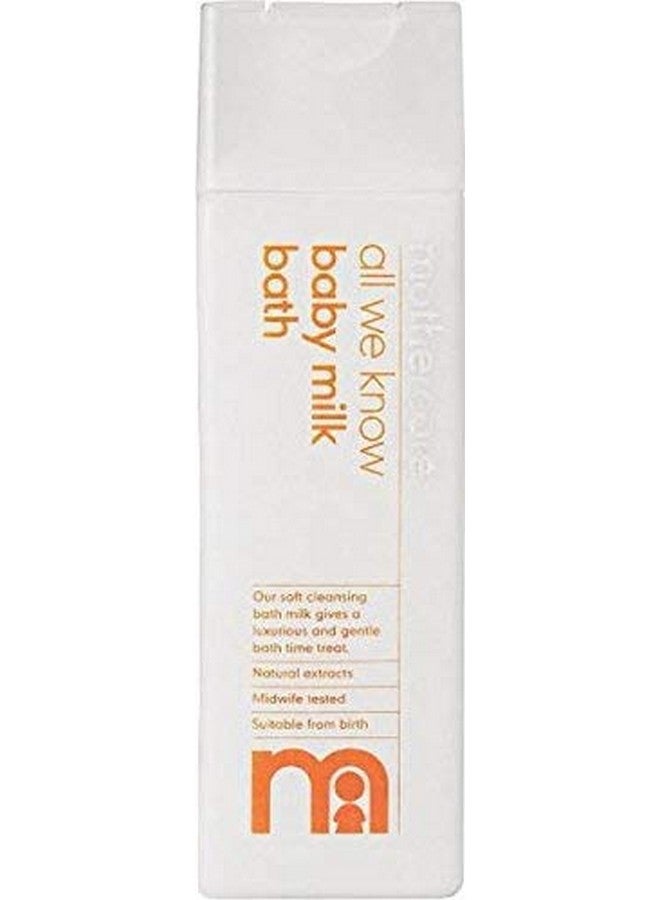 mothercare All We Know Baby Milk Bath With Baby Oil 300 Ml - Image 3
