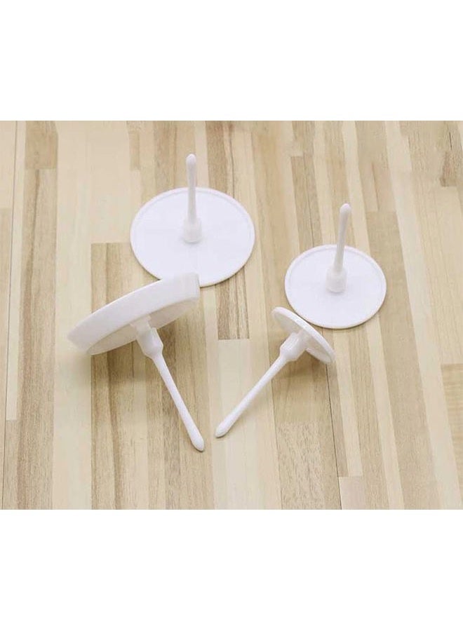 WOIWO Baking Tools 4 PCS Plastic Cake Decorating Nail Receptacle Detachable Cream Flower DIY Cake Decorating Receptacle - Image 1