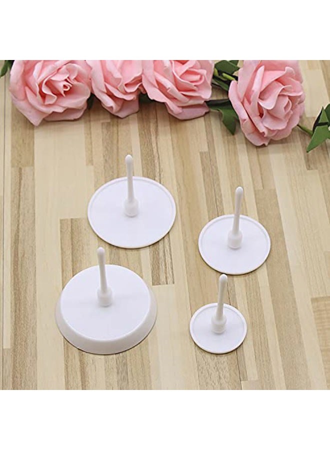 WOIWO Baking Tools 4 PCS Plastic Cake Decorating Nail Receptacle Detachable Cream Flower DIY Cake Decorating Receptacle - Image 5