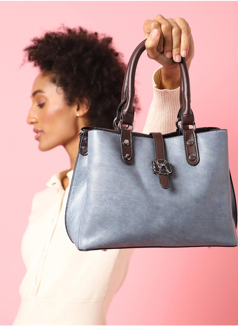 Haute Sauce - Amanda Blue Handbag - Image 1