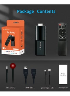 ماركة غير محددة جهاز تي في ستيك تي في ار 3، ذاكرة RAM 2GB + روم 16GB 1080P HDR، رباعي النواة 64 بت 1 واي فاي 4G/5G | مشغل وسائط بث محمول 4K مدعوم من اندرويد 12.1 تي في مساعد جوجل  - Image 2