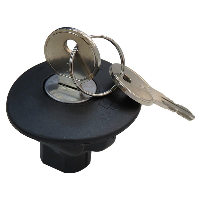 Vicue 8U5Z9C268B Black Locking Gas Fuel Tank Cover Plug Cap with 2 Keys For Ford Focus 20122017 - Image 3