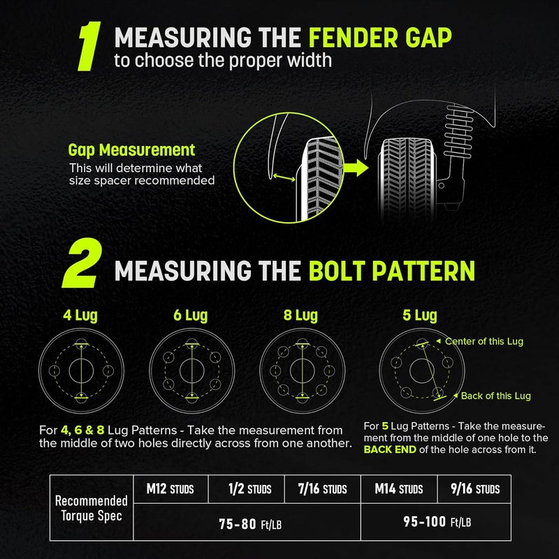Customadeonly 5x100 Wheel Spacers for Chevy Dodge - 8mm Thick (2pcs) Hubcentric 57.1 to 73.1 - Image 4